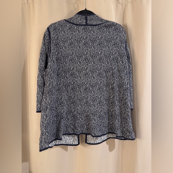 Womens Navy Blue Coldwater Creek Cardigan - Picture 3 of 8